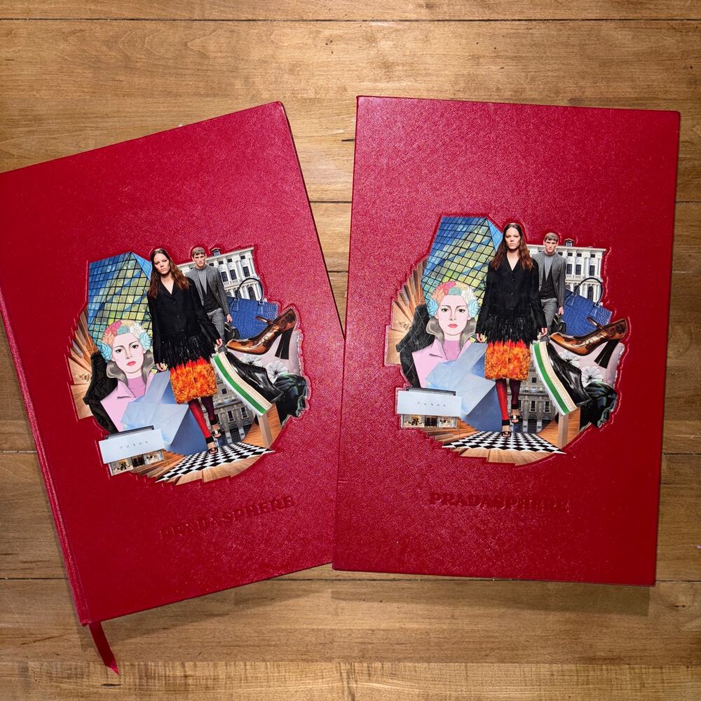 Pradasphere by Prada Hardcover Fashion Coffee Table Book First Edition 2014 RARE